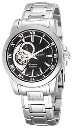 Seiko Premier Czarny/Stal Ø41 mm SSA215J1