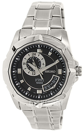 Seiko Dress Czarny/Stal Ø46 mm SSA219K