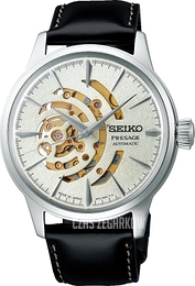 Seiko Presage Cocktail Time Star Bar Illumine Biały/Skóra Ø41 mm SSA455J1