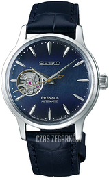 Seiko Presage Niebieski/Skóra Ø33.8 mm SSA785J1