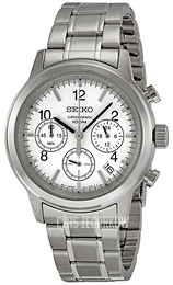 Seiko Srebrny/Stal Ø39 mm SSB001
