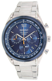 Seiko Niebieski/Stal Ø43 mm SSB091