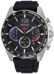 Seiko Czarny/Guma Ø44 mm SSB347P1