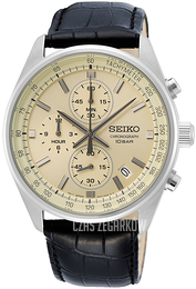 Seiko Conceptual Kremowy/Skóra Ø42 mm SSB383P1