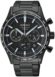Seiko Discover More Czarny/Stal Ø43 mm SSB415P1