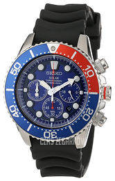 Seiko Chronograph Niebieski/Guma Ø43 mm SSC031