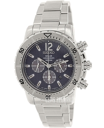 Seiko Niebieski/Stal Ø45 mm SSC221