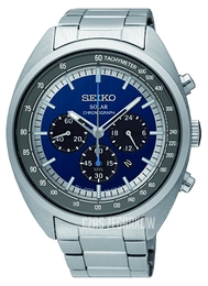 Seiko Chronograph Niebieski/Stal Ø45 mm SSC619P1