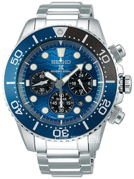 Seiko Prospex Niebieski/Stal Ø43.5 mm SSC741P1
