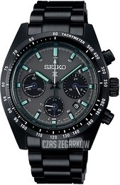 Seiko Prospex Solar Speedtimer Czarny/Stal Ø39 mm SSC917P1