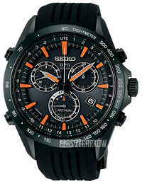 Seiko Astron Czarny/Guma Ø45 mm SSE017