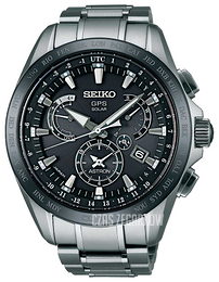 Seiko Astron Czarny/Tytan Ø45 mm SSE045J1