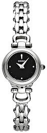 Seiko Dress Ladies Czarny/Stal Ø21 mm SUJD39