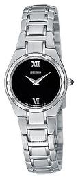 Seiko Dress Ladies Czarny/Stal Ø22 mm SUJD53
