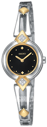 Seiko Czarny/Stal Ø20.5 mm SUJF32