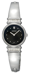Seiko Dress Ladies Czarny/Stal Ø20 mm SUJG31