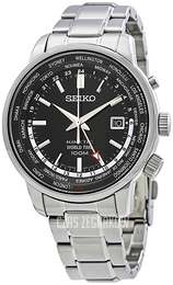 Seiko Czarny/Stal Ø44 mm SUN069P1