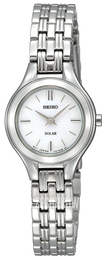 Seiko Dress Ladies Biały/Stal Ø22 mm SUP003