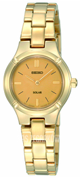 Seiko Dress Ladies Żółte złoto/Stal w odcieniu złota Ø24 mm SUP068