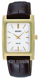 Seiko Biały/Skóra Ø27 mm SUP890P1