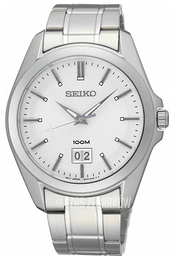 Seiko Biały/Stal Ø41 mm SUR007P1