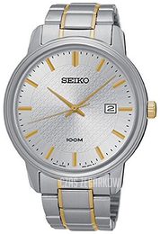 Seiko Dress Srebrny/Stal w odcieniu złota Ø41 mm SUR197P1
