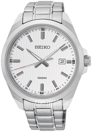 Seiko Biały/Stal Ø42 mm SUR273P1