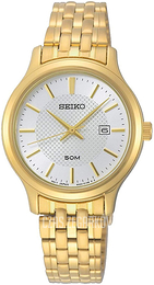 Seiko Srebrny/Stal w odcieniu złota Ø30 mm SUR646P1