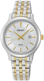 Seiko Srebrny/Stal w odcieniu złota Ø30 mm SUR647P1