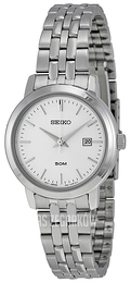 Seiko Dress Ladies Srebrny/Stal Ø28 mm SUR831P1