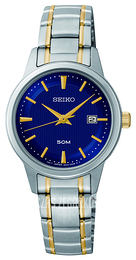 Seiko Dress Ladies Niebieski/Stal w odcieniu złota Ø28.5 mm SUR845