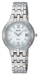 Seiko Biały/Stal Ø28 mm SUT015P1