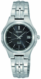 Seiko Dress Ladies Czarny/Stal Ø28 mm SUT037