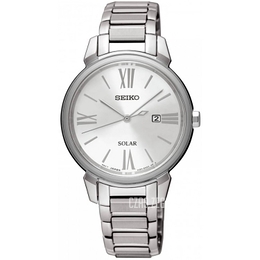 Seiko Solar Srebrny/Stal Ø32 mm SUT323P1