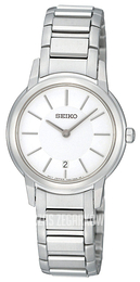 Seiko Biały/Stal Ø29 mm SXB421P1