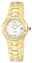 Seiko Biały/Pozlacana Ø26 mm SXD694