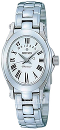 Seiko Premier Biały/Stal Ø28 mm SXD793
