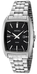 Seiko Dress Czarny/Stal SXD841P1
