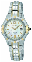 Seiko Biały/Stal Ø27 mm SXDC92