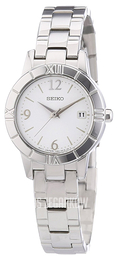 Seiko Dress Ladies Biały/Stal Ø25 mm SXDE35