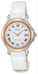 Seiko Biały/Stal Ø28 mm SXDE42P2