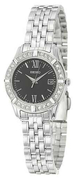 Seiko Dress Ladies Czarny/Stal Ø28 mm SXDE45