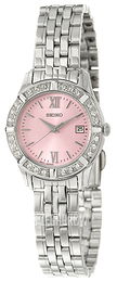 Seiko Dress Ladies Różowy/Stal Ø28 mm SXDE47