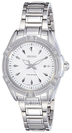 Seiko Velatura Biały/Stal Ø33 mm SXDF49P1