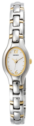 Seiko Biały/Pozlacana SXGJ71