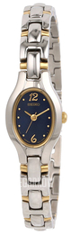Seiko Dress Ladies Niebieski/Stal w odcieniu złota Ø17 mm SXGJ73