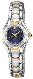 Seiko Dress Ladies Niebieski/Stal w odcieniu złota Ø22 mm SXGJ74