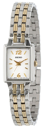 Seiko Dress Ladies Biały/Stal w odcieniu złota SXGL59