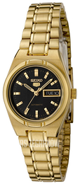 Seiko 5 Czarny/Pozlacana Ø24 mm SYM602