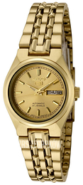 Seiko 5 Żółte złoto/Stal w odcieniu złota Ø24 mm SYMA04K